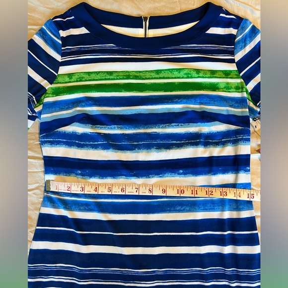 Vince Camuto NWT size 6 striped dress - Picture 3 of 7